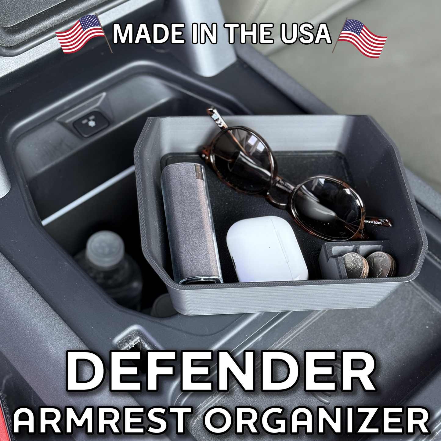 Defender Armrest Organizer