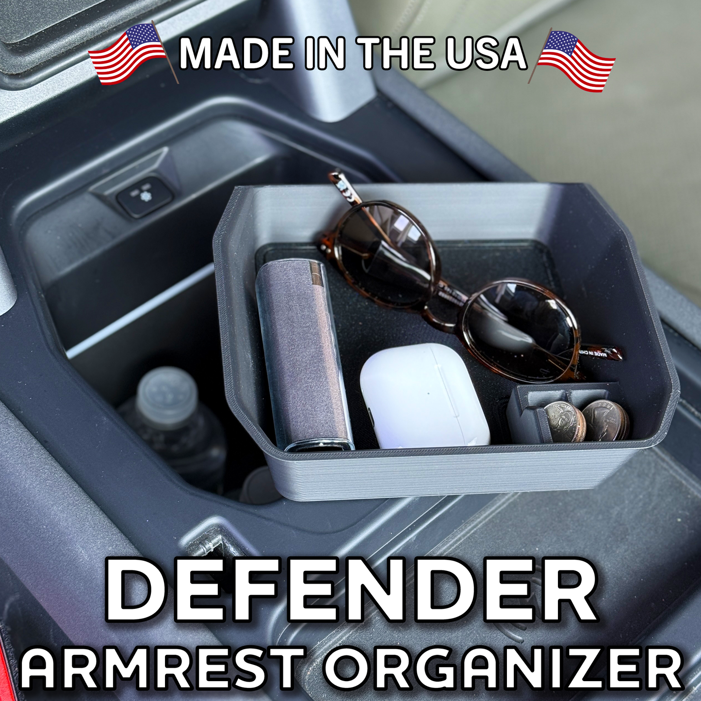 Defender Armrest Organizer