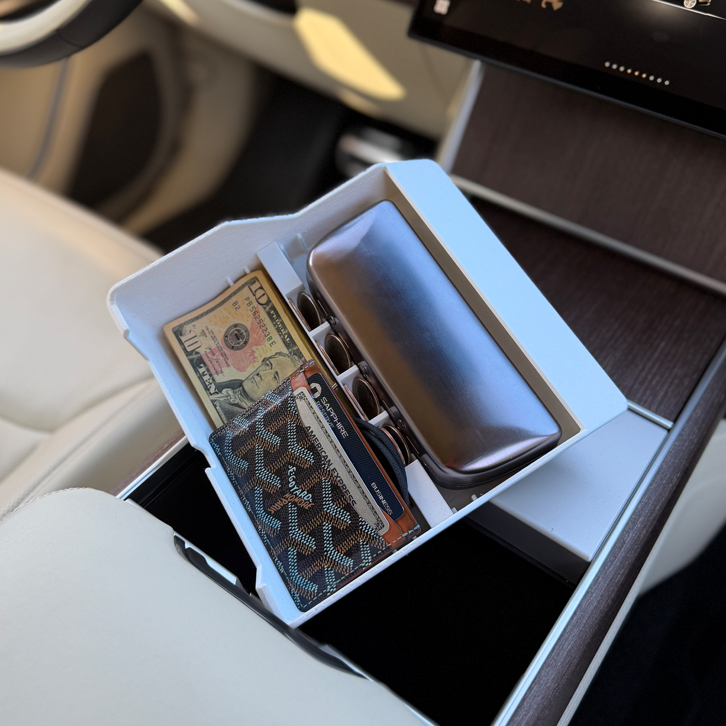 Range Rover Hidden Storage Organizer