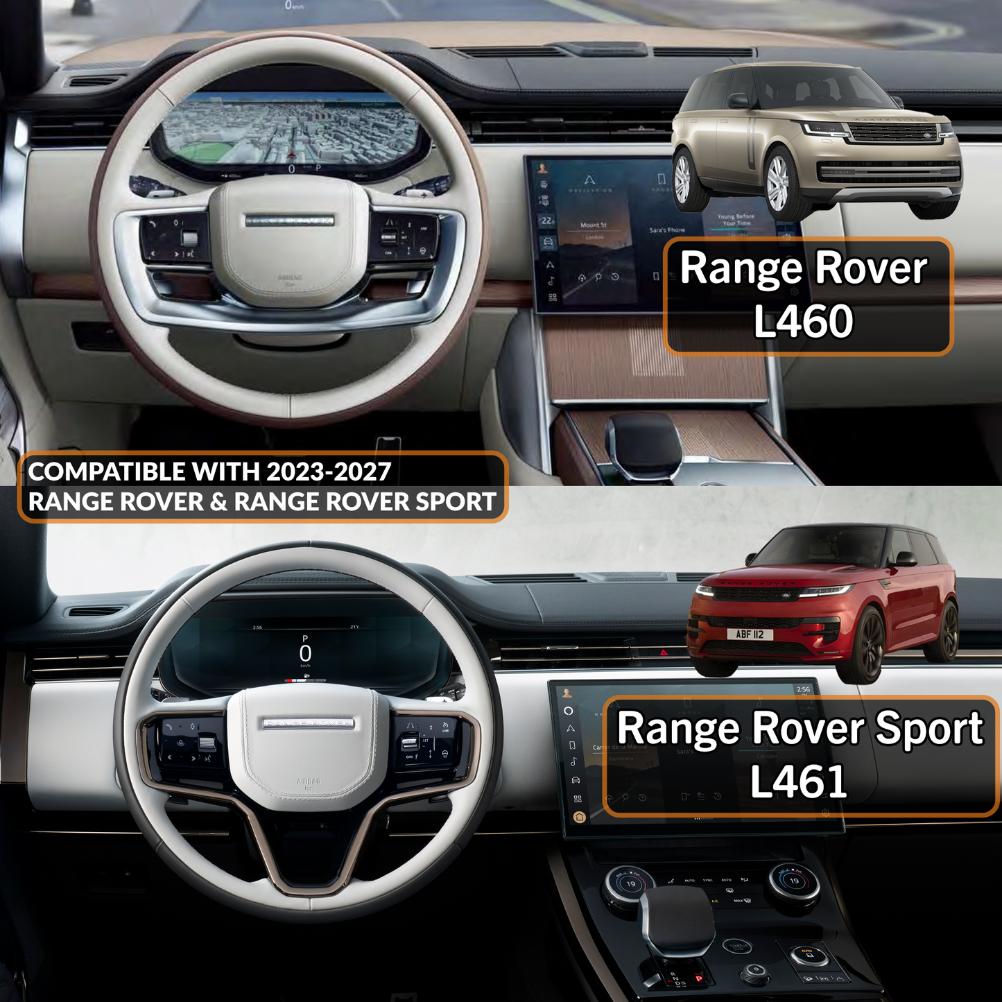 Range Rover Hidden Storage Organizer