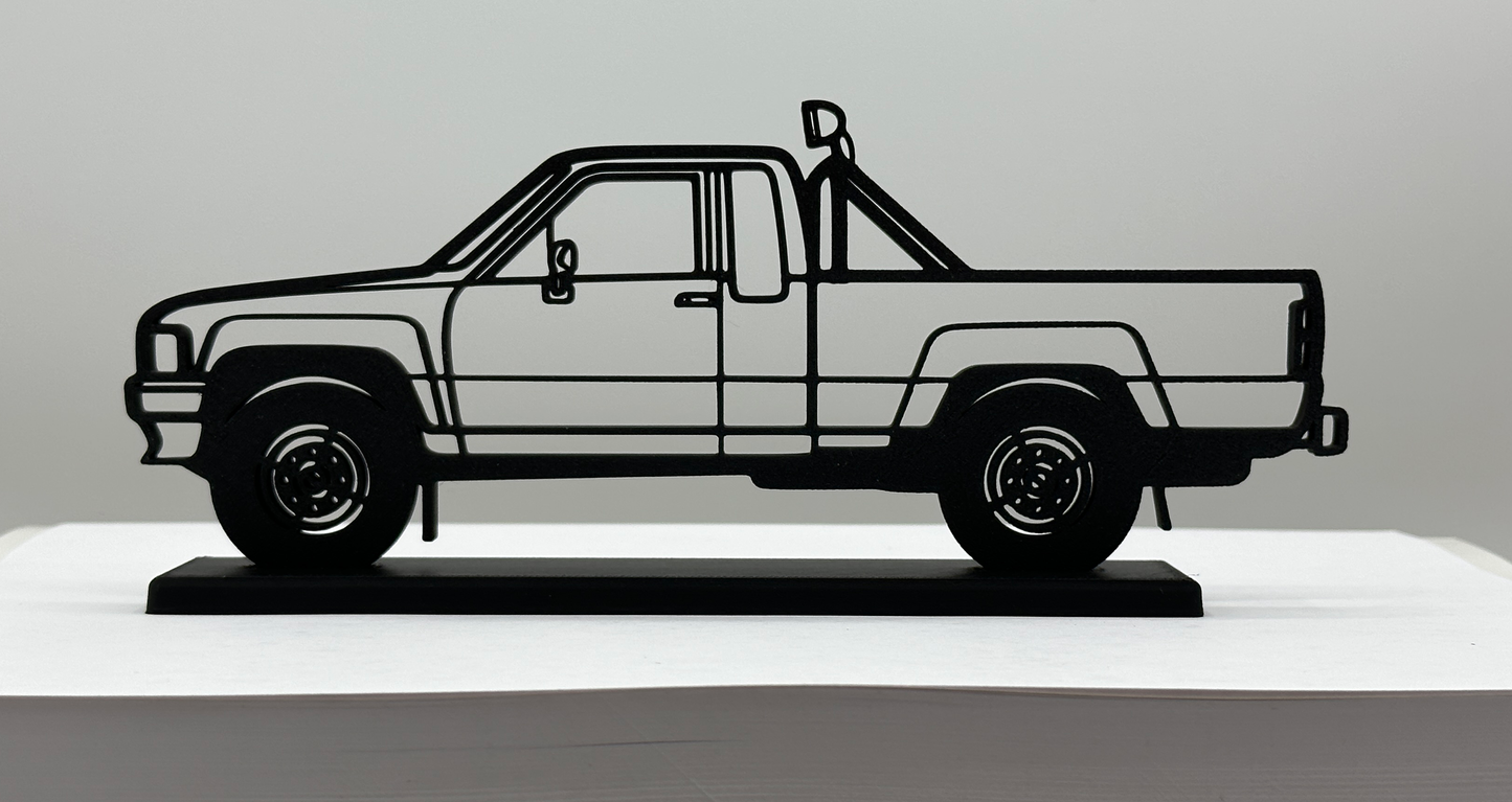 1986 Toyota Pickup Xtracab Model