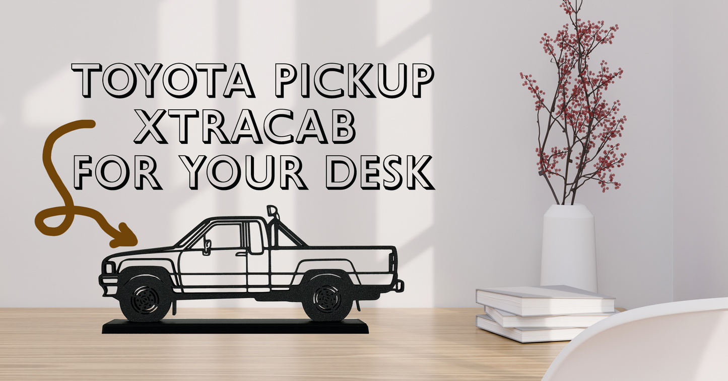 1986 Toyota Pickup Xtracab Model