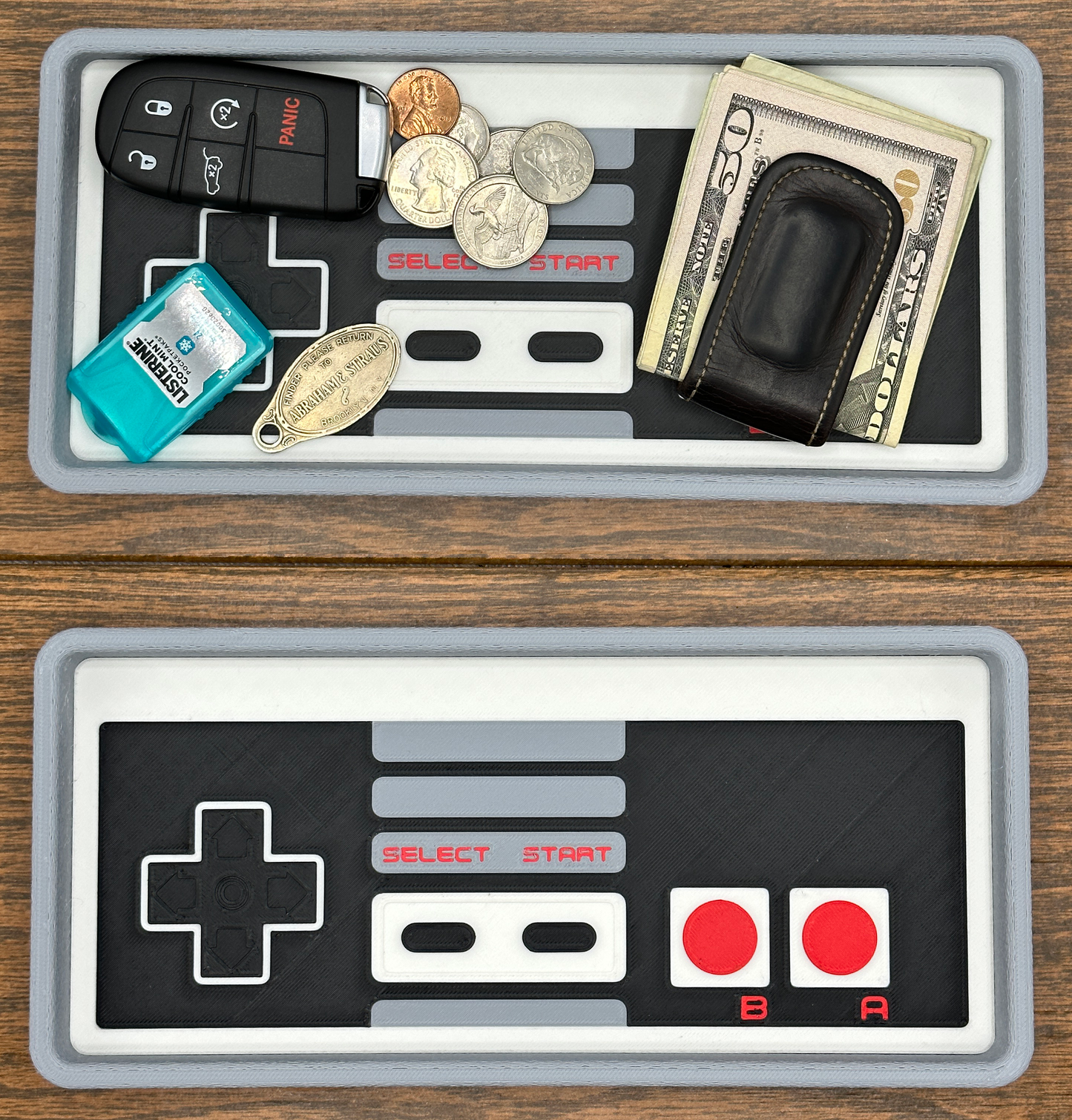 NES Valet Tray, Catch All Tray, Nintendo EDC organizer, NES Desk Tray, Gift for Him, Groomsmen Gift, Gamer Gift, Retro Gamer, Dorm Decor